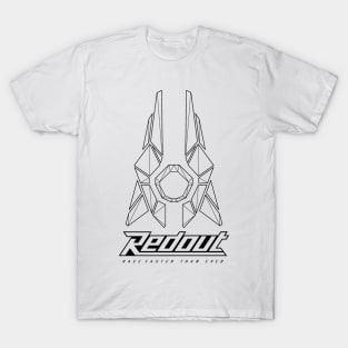 Redout - Wireframe Neptune Black T-Shirt